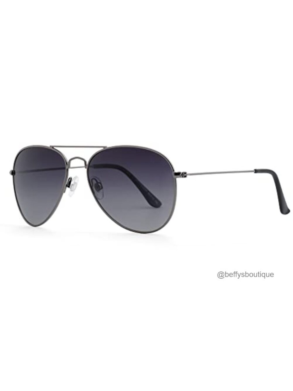 Polarized Aviator Sunglasses Stainless Steel Full-Frame UV Protection